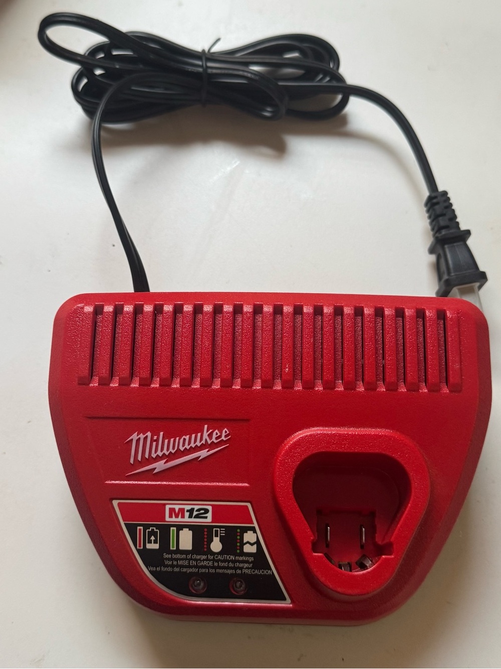 Milwaukee M12 Red Battery Charger